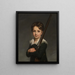 Portrait of a Young Boy - Elisabeth Louise Vigée Le Brun — framed artwork on a wall
