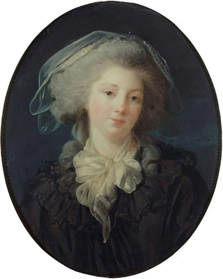 Portrait painting presumed of Charlotte Françoise Bergeret de Norinval - Elisabeth Louise Vigée Le Brun — artwork view