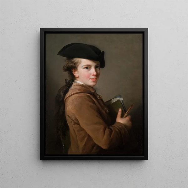 The Artist's Brother - Élisabeth Louise Vigée Le Brun — framed artwork on a wall