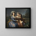 La marquise de Pezay et la marquise de Roug avec ses fils Alexis et Adrien - Elisabeth Louise Vigée Le Brun — framed artwork on a wall