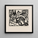 Elisabethufer Berlin - Ernst Ludwig Kirchner — framed artwork on a wall
