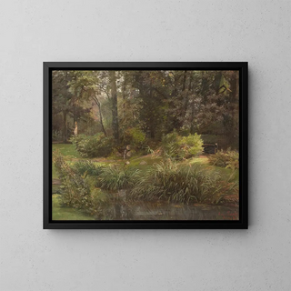 Study of Nature - Elise Habelt — framed artwork on a wall