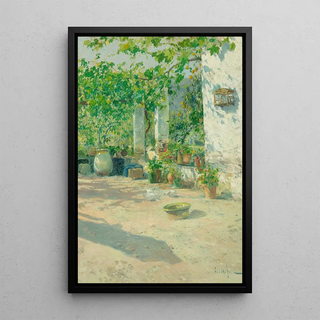 Reproduction of the painting Full Sun - Eliseo Meifrén y Roig