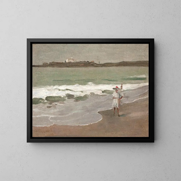 La petite église de Copacabana - Eliseu Visconti — framed artwork on a wall