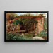 Cabin at the End of Flamengo Beach - Eliseu Visconti — framed artwork on a wall