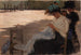 Garden of Luxembourg Painting - Eliseu Visconti — artwork view