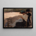 Garden of Luxembourg Painting - Eliseu Visconti — framed artwork on a wall
