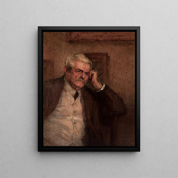 My Brother Afonso - Eliseu Visconti — framed artwork on a wall