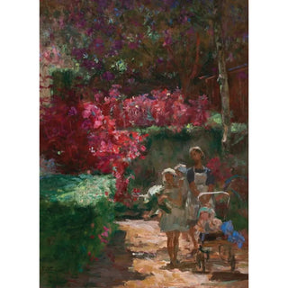 Promenade dans le parc - Eliseu Visconti — artwork view