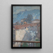 Pigeons from my studio - Eliseu Visconti — framed artwork on a wall