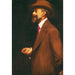 Reproduction of the painting Portrait of Gonzaga Duque - Eliseu Visconti
