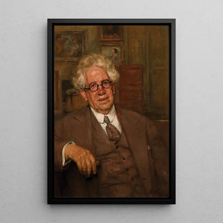 Reproduction of the painting Portrait Painting of José da Silva Brandão - Eliseu Visconti