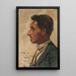 Reproduction of the painting Portrait of Macedo - Eliseu Visconti
