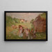 Round of children - Eliseu Visconti — framed artwork on a wall