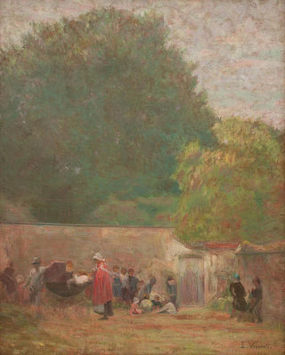 Saint Hubert Painting - Eliseu Visconti — artwork view