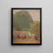 Saint Hubert Painting - Eliseu Visconti — framed artwork on a wall