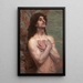 Saint Sebastian, study for Reward of Saint Sebastian - Eliseu Visconti — framed artwork on a wall