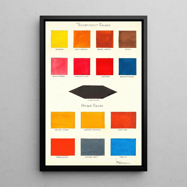 Portfolio ornement historique Pl 39 - Elizabeth A Nedwill — framed artwork on a wall