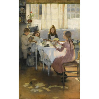 Reproduction of the painting A Part of Old Maid - Elizabeth Adela Forbes