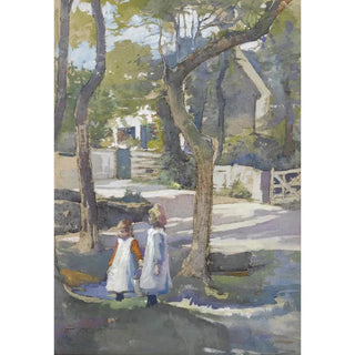 Reproduction of the painting Puiser de l'eau - Elizabeth Adela Forbes