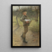First love - Elizabeth Adela Forbes — framed artwork on a wall