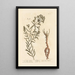 La petite euphorbe - Elizabeth Blackwell — framed artwork on a wall