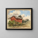 Sharon Springs - Elizabeth Boott Duveneck — framed artwork on a wall