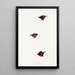 Synopsis of Australian Birds and Adjacent Islands Pl07 - Elizabeth Gould — framed artwork on a wall