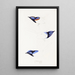 Synopsis of Australian Birds and Adjacent Islands Pl08 - Elizabeth Gould — framed artwork on a wall