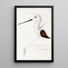 A synopsis of the birds of Australia and adjacent islands Pl33 - Elizabeth Gould — framed artwork on a wall