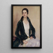 Mademoiselle Edith Bryant - Elizabeth Kelly — framed artwork on a wall