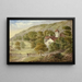 Manoir de campagne - Elizabeth Murray — framed artwork on a wall