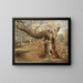 Tree in Decomposition - Elizabeth Murray — framed artwork on a wall