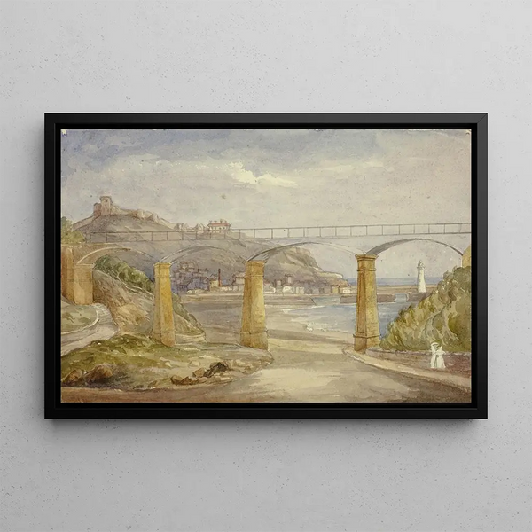 Scarborough - Elizabeth Murray — framed artwork on a wall