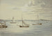 View of Inchkeith and the Firth of Forth Islands from Granton - Elizabeth Murray — artwork view