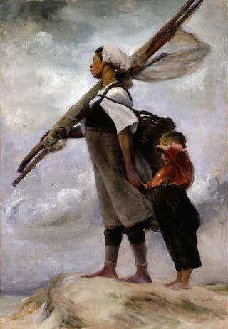 Young Fisherwoman of Picardy - Elizabeth Nourse — artwork view