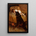 a Sleeping Child with Dog - Elizabeth Strong — framed artwork on a wall
