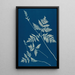 Huntington Long Island Fougères Painting Pl01 - Ella J C Hurd — framed artwork on a wall