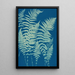 Huntington Long Island Fougères Painting Pl03 - Ella J C Hurd — framed artwork on a wall