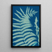 Huntington Long Island Fougères Painting Pl14 - Ella J C Hurd — framed artwork on a wall