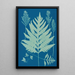 Huntington Long Island Fougères Painting Pl22 - Ella J C Hurd — framed artwork on a wall