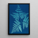 Huntington Long Island Fougères Painting Pl38 - Ella J C Hurd — framed artwork on a wall