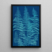 Huntington Long Island Fougères Painting Pl39 - Ella J C Hurd — framed artwork on a wall