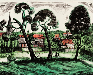 View of the city of Tartu - Ella Mott — artwork view