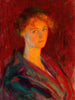 Femme à la lueur du feu - Ellen Day Hale — artwork view