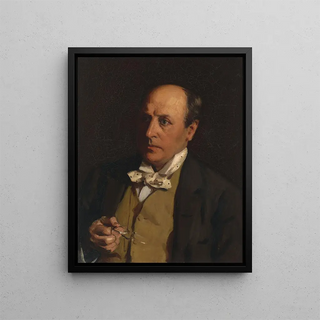 Henri James - Ellen Emmet Rand — framed artwork on a wall