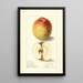 Malus domestica Lady Bryan - Ellen Isham Schutt — framed artwork on a wall
