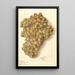 Vitis Ulliade Blanche d'Ambre - Ellen Isham Schutt — framed artwork on a wall