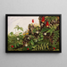Wildflowers Painting No. 1 - Ellen Robbins — framed artwork on a wall