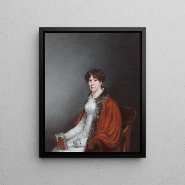 Lady William Cavendish Bentinck - Ellen Sharples — framed artwork on a wall